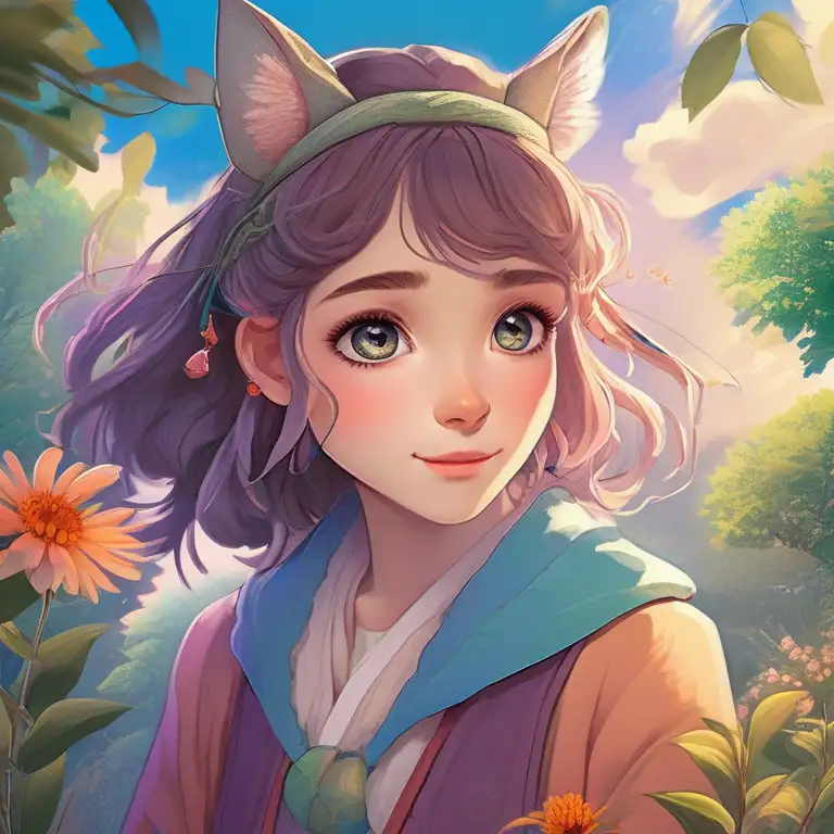 Pastel Garden Witch