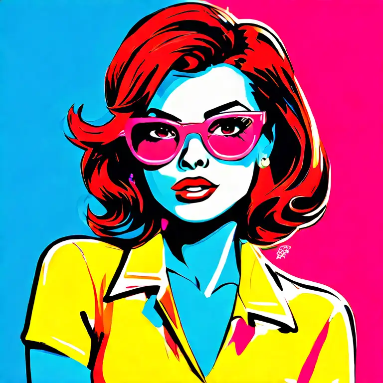 Pop Art Character
